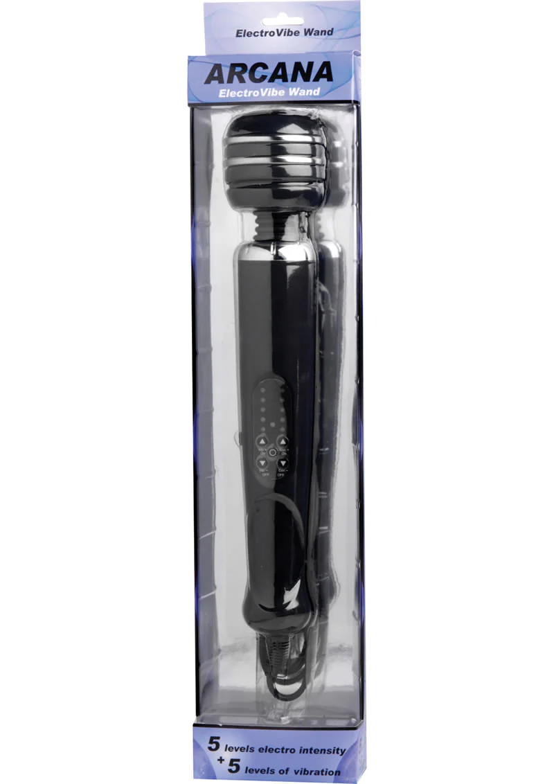 Zeus Electrosex Arcana ElectroVibe Silicone Wand Massager - Image 4