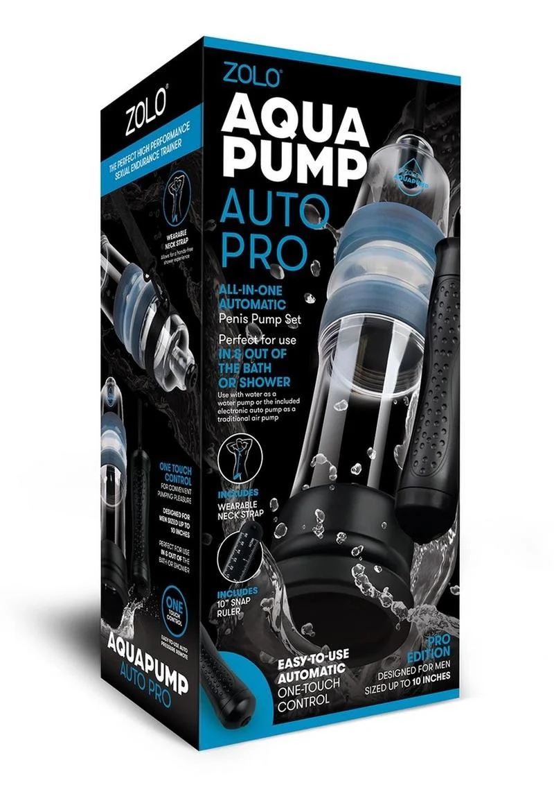 Zolo Aqua Pump Auto Pro Premium All-in-One Automatic Penis Pump - Image 4
