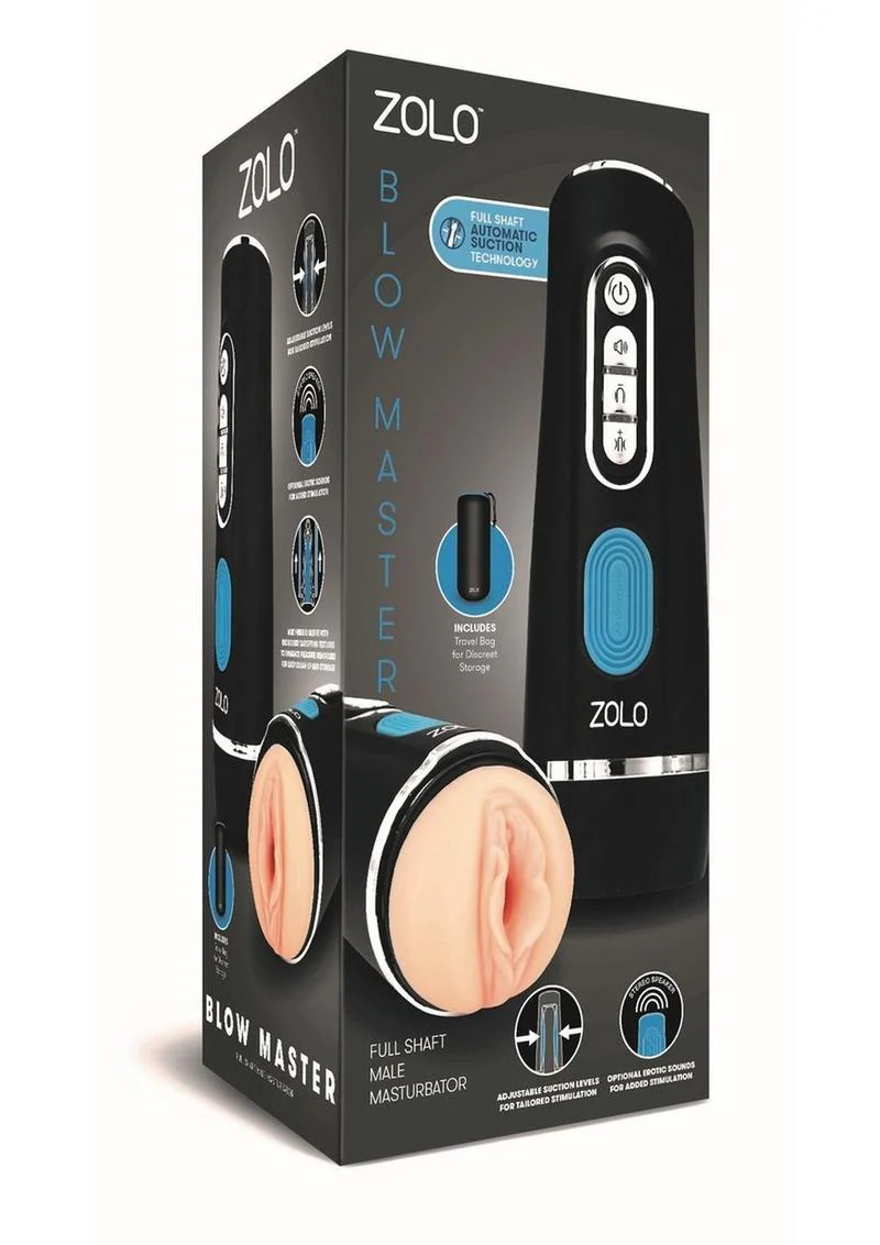 ZOLO Blow Master Full Shaft Rechargeable Male Masturbator - Image 3