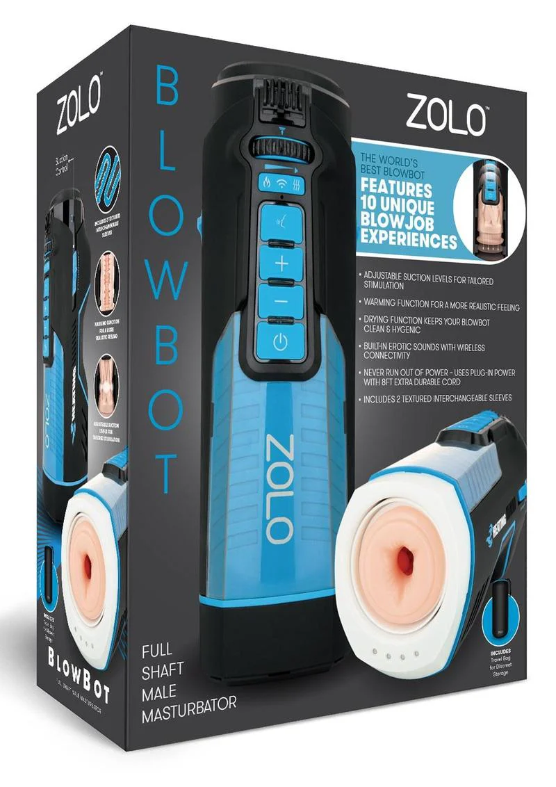 Zolo BlowBot Male Masturbator with Adjustable Suction - Image 4