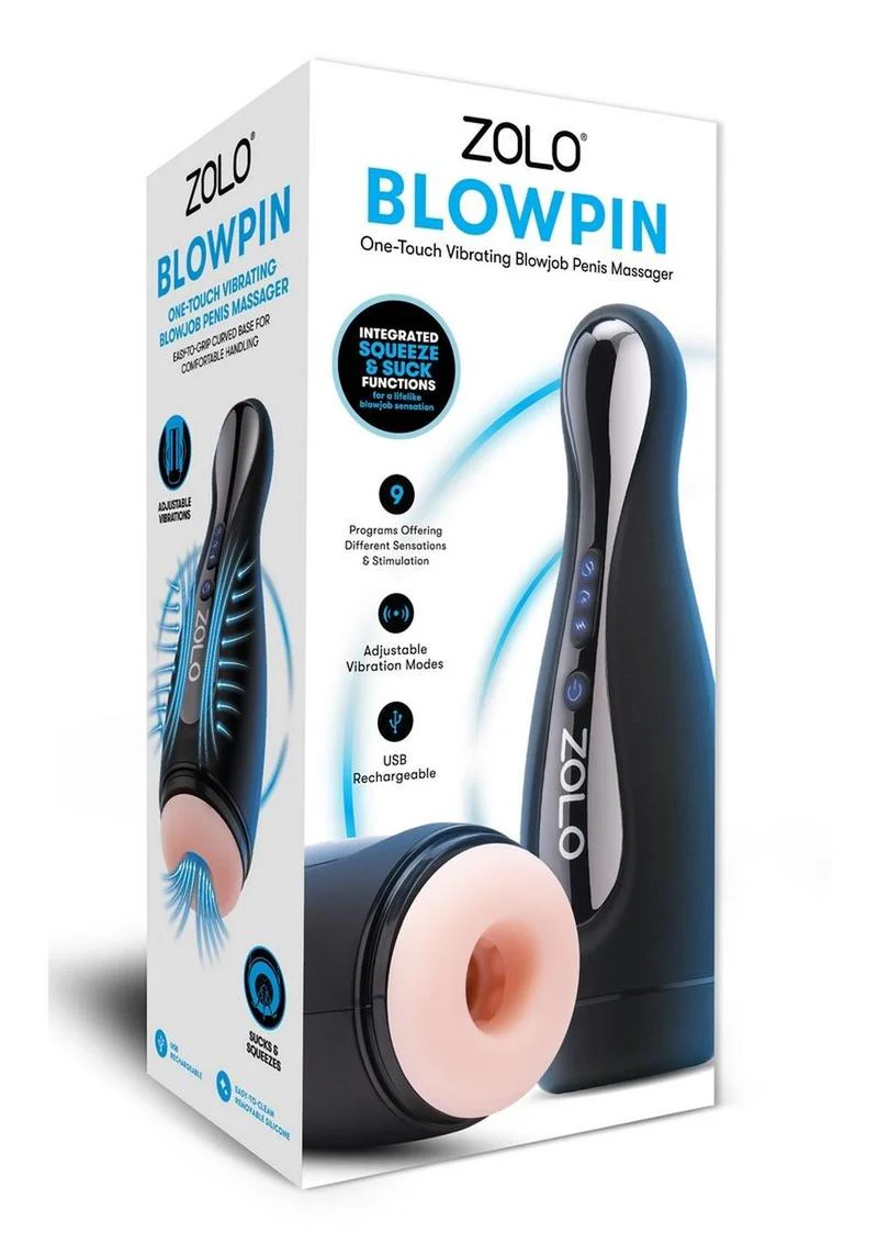 ZOLO Blowpin Rechargeable Masturbator - Image 4
