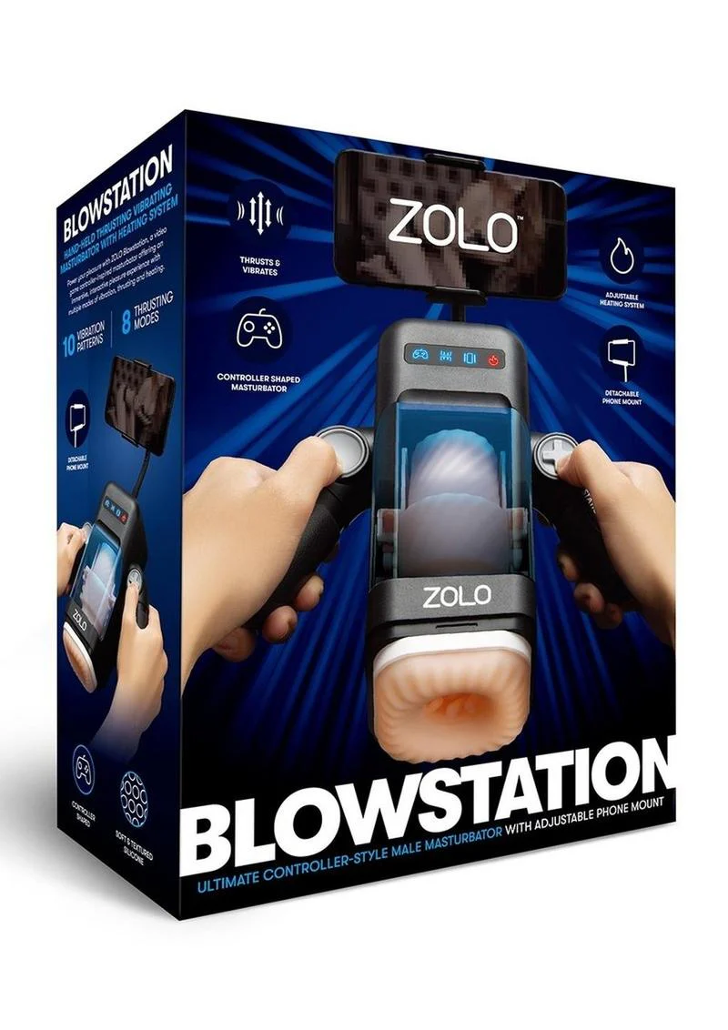 ZOLO Blowstation Ultimate Controller Style Adjustable Male Masturbator - Image 4