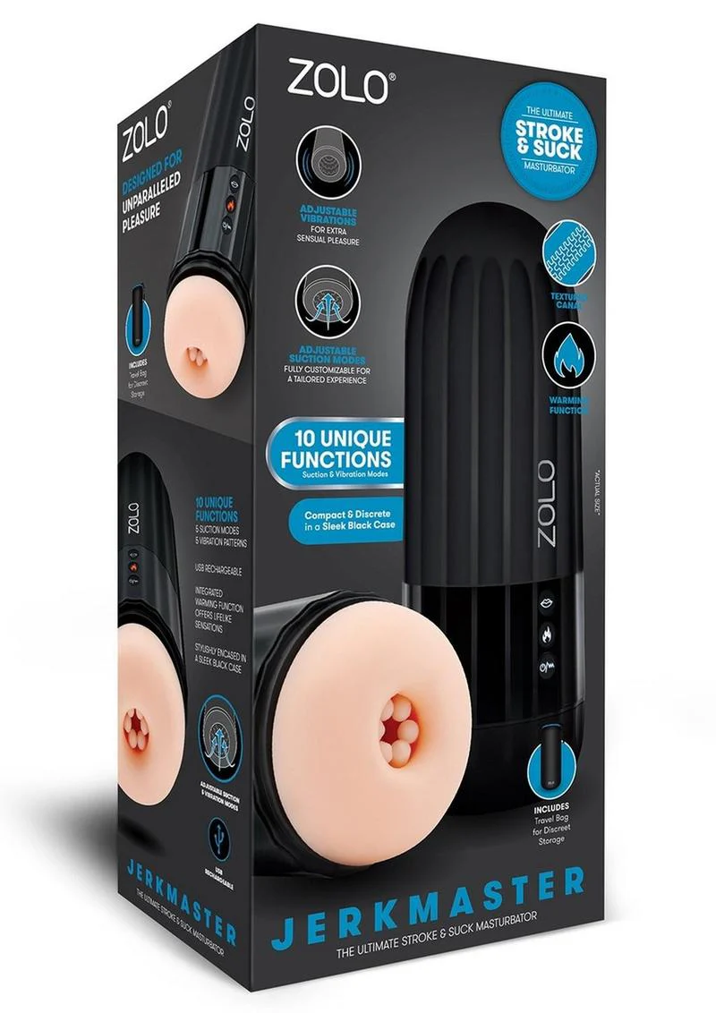 ZOLO Jerkmaster Rechargeable Ass Masturbator - Image 4