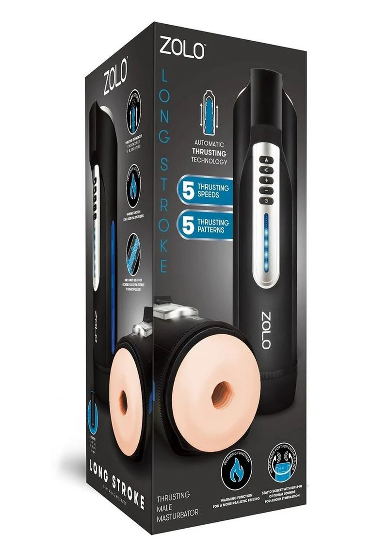 ZOLO Long Stroke Automatic Thrusting Male Masturbator - Image 4