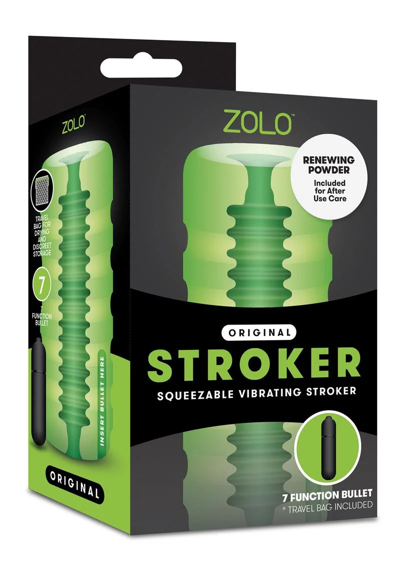 Zolo Original Squeezable Vibrating Stroker - Image 2