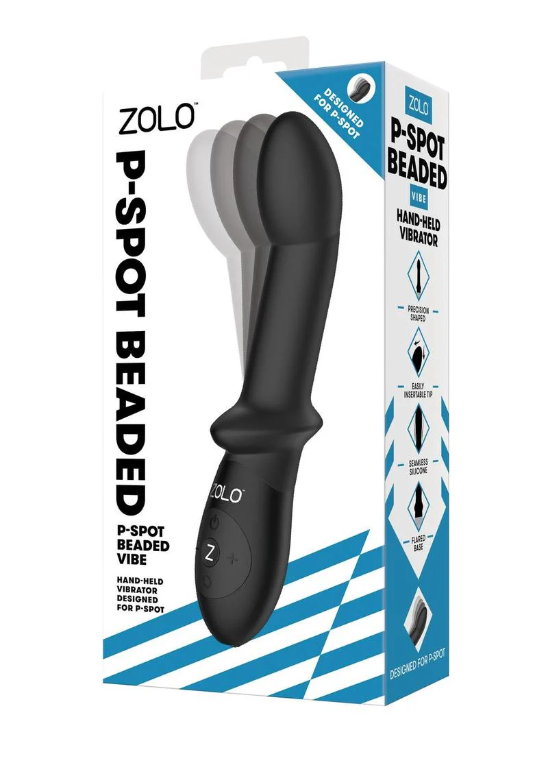 Zolo P-Spot Beaded Rechargeable Anal Vibrator - Image 3