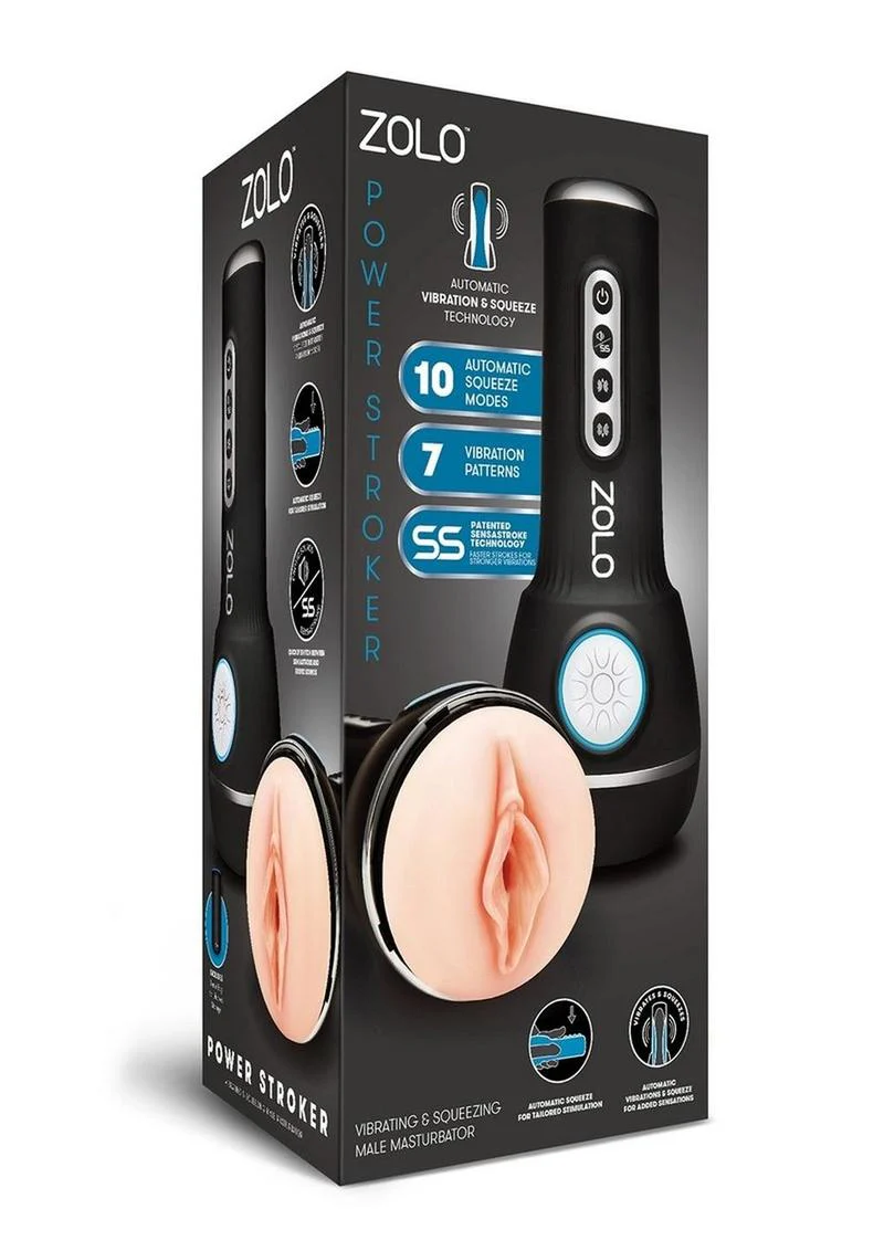 ZOLO Power Stroker Squeezing Rechargeable Male Masturbator - Image 4
