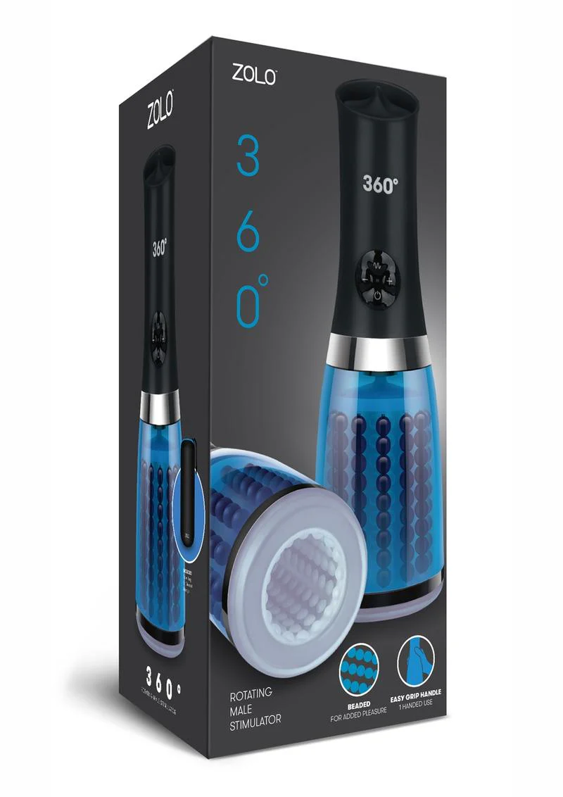 Zolo Rotating Beaded Male Stimulator - Image 4