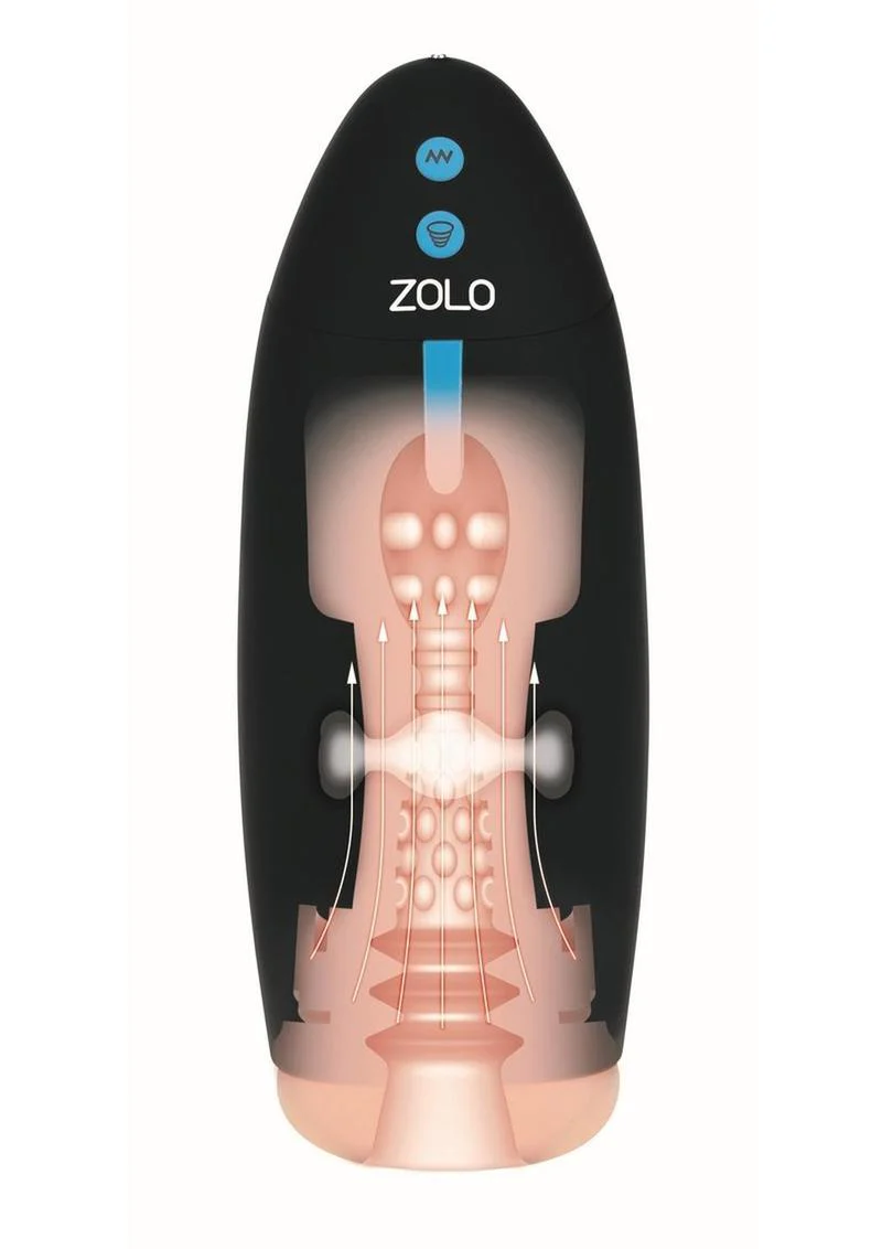 Zolo Supersucker Rechargeable Silicone Male Masturbator - Image 3